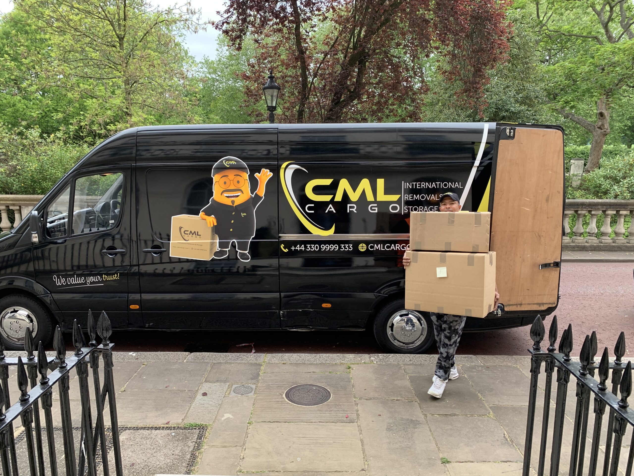 CML Cargo ile Hırvatistan’a uluslararası taşınma için hazırlanmış kutular ve ev eşyaları